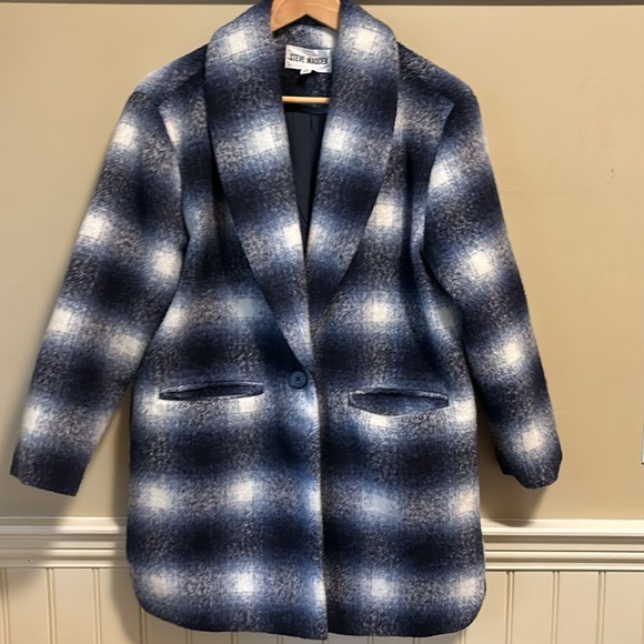 Steve Madden Zoey Plain peacoat size small - Picture 3 of 7